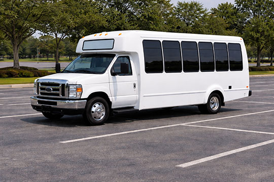20-passenger mini coach available for charter in Chicago, IL